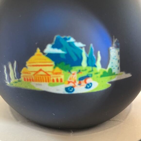 NIB DISNEY CRUISE GLASS ORNAMENT - Picture 4 of 4